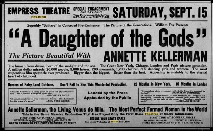 Empress Theatre - 12 Sep 1917 (newer photo)